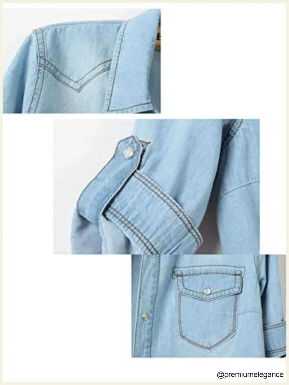 Crop Denim Cardigan Tie Front Shirt Button Down Western Cowgirl Blouse